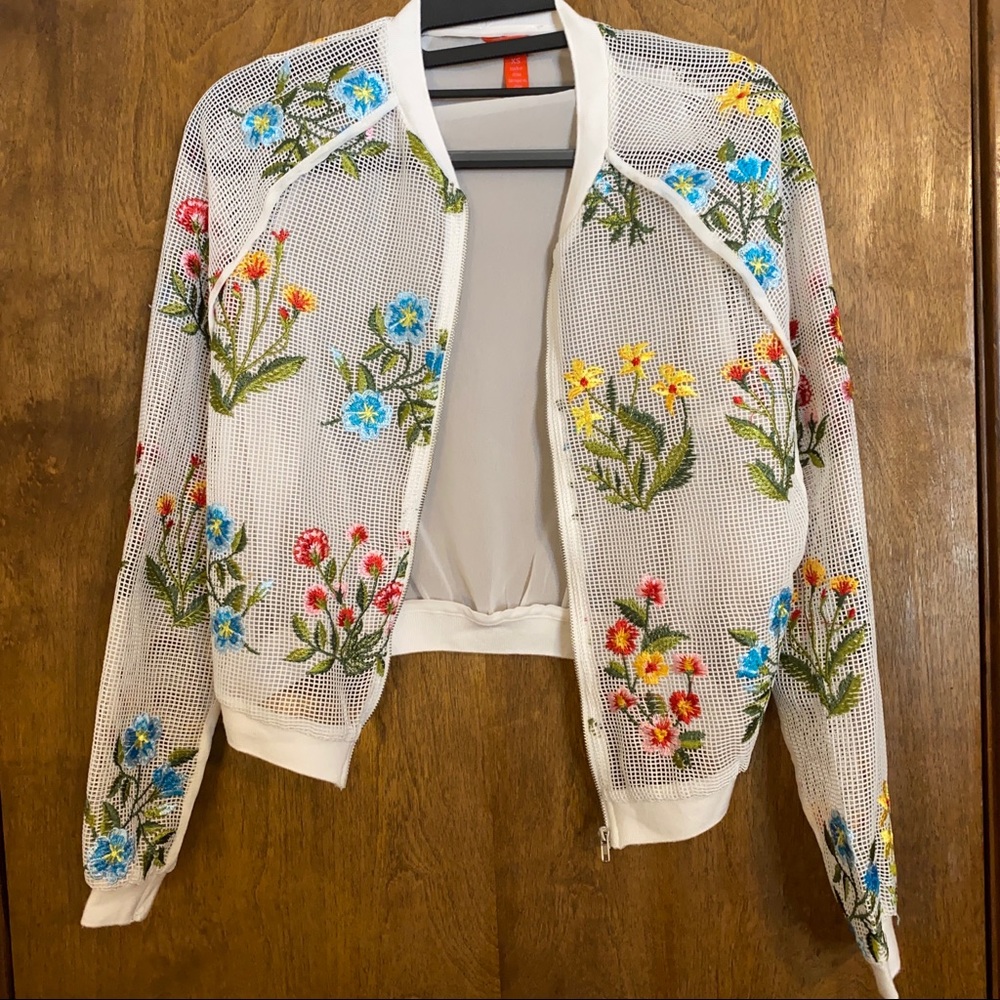 Chelsea & Violet sheer jacket